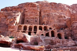 Petra Red Mountain Rocks