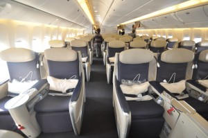 Air France Business Class Inside
