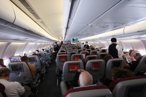 Air France Flight Inside