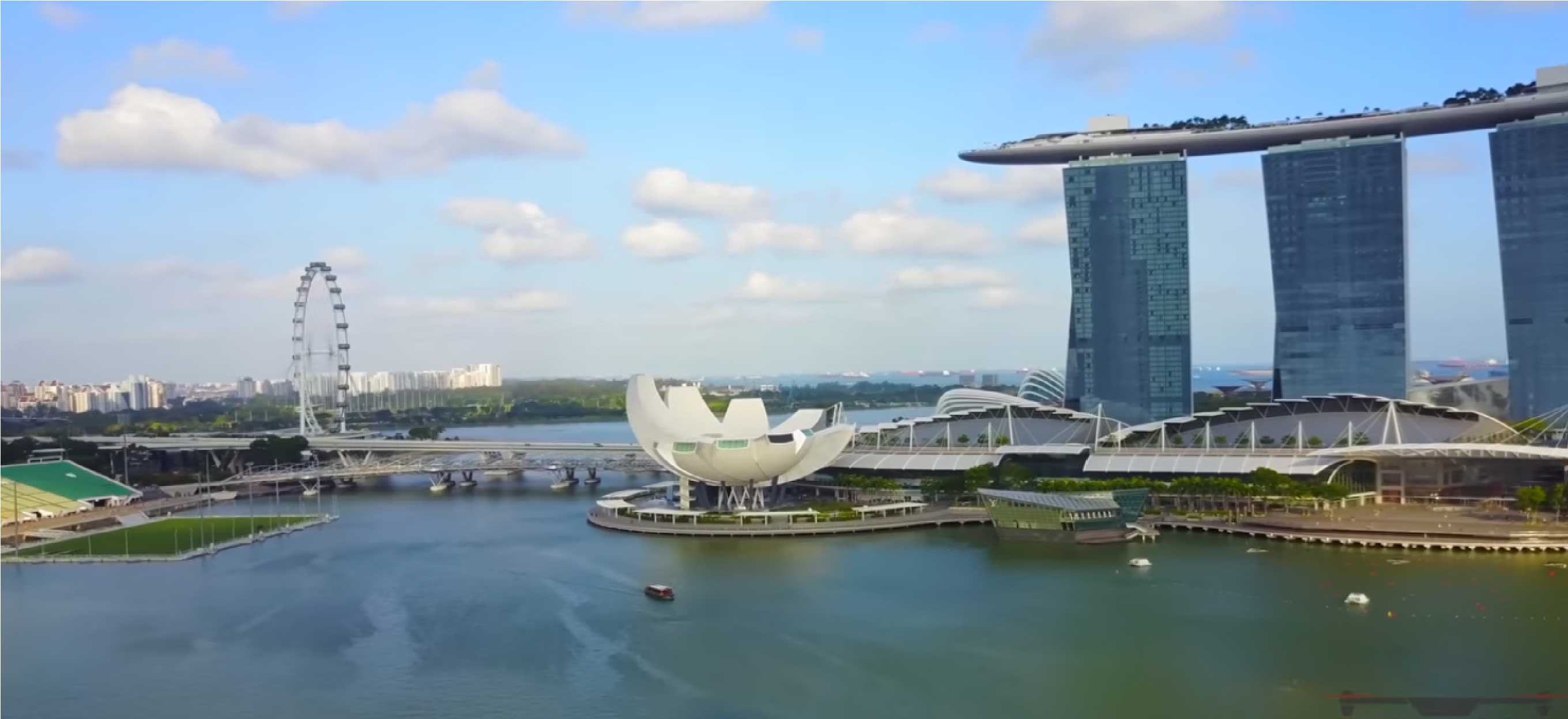 Marina Barrage in Singapore