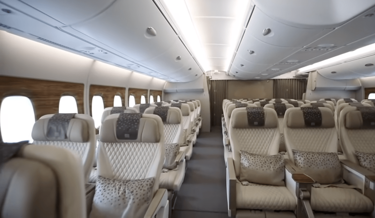Emirates New Premium Economy and Upgraded Cabin on A380