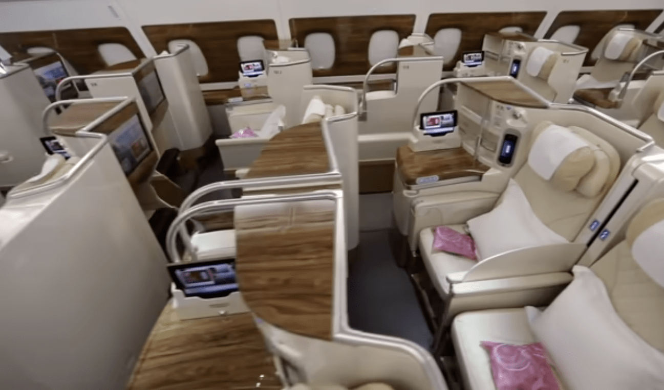 Emirates New Premium Economy and Upgraded Cabin on A380 - Airline