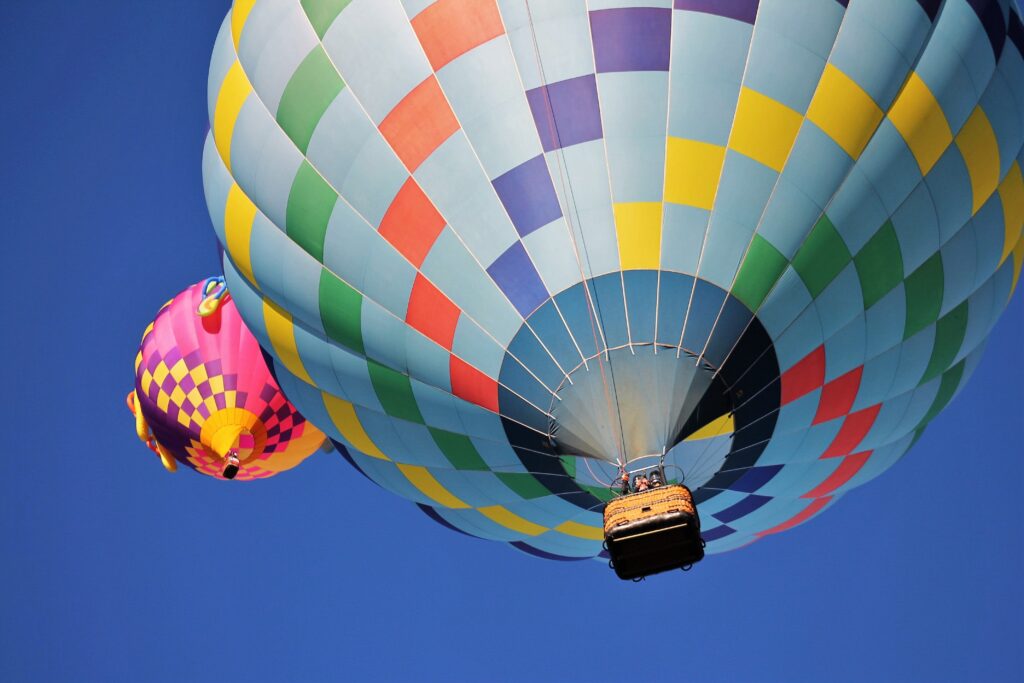 A Kaleidoscope of Colors: Balloons Painting the Sky