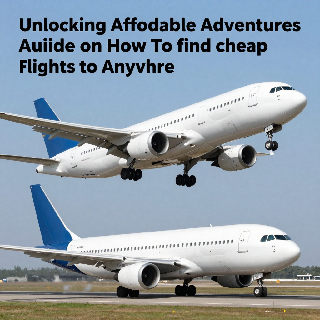How to Find Cheap Flights: Guide to Affordable Adventures
