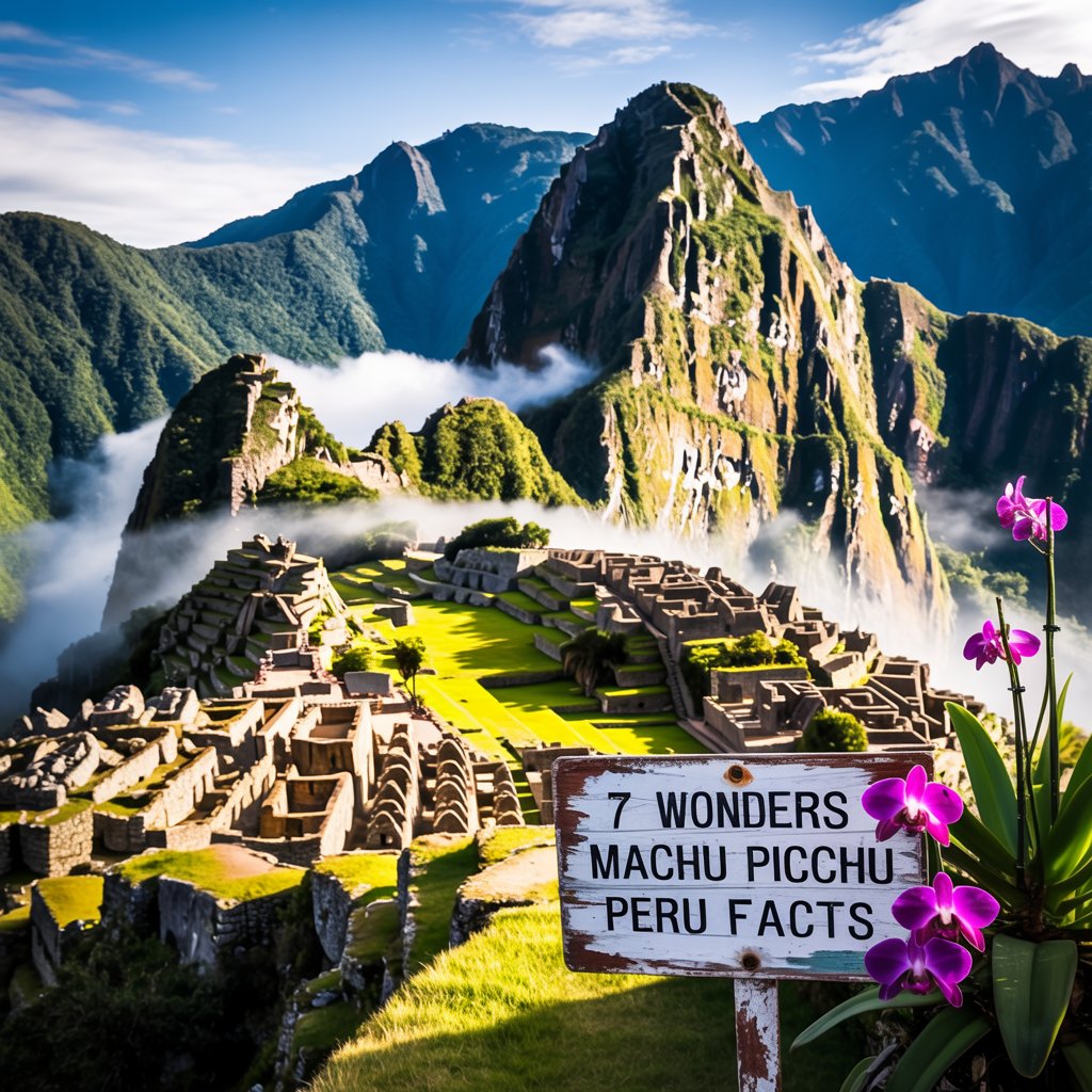 7 Wonders Machu Picchu Peru