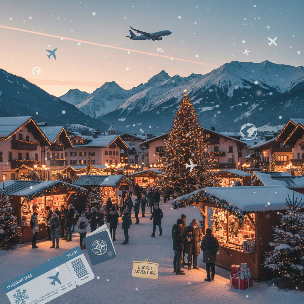 cheap snow countries to visit in december