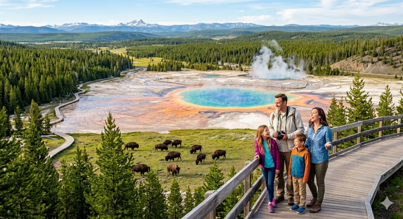 Best Time to Visit Yellowstone National Park USA